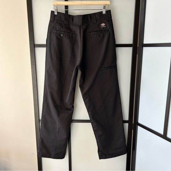 [30x30] Men’s Dickies Black Skateboard Flex Wide Leg Cargo Pants Jamie Foy - Picture 6 of 16